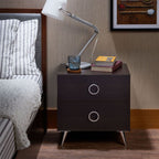 ACME 97336 Elms Accent Table, Espresso