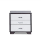 ACME 97342 Eloy Accent Table, White & Black