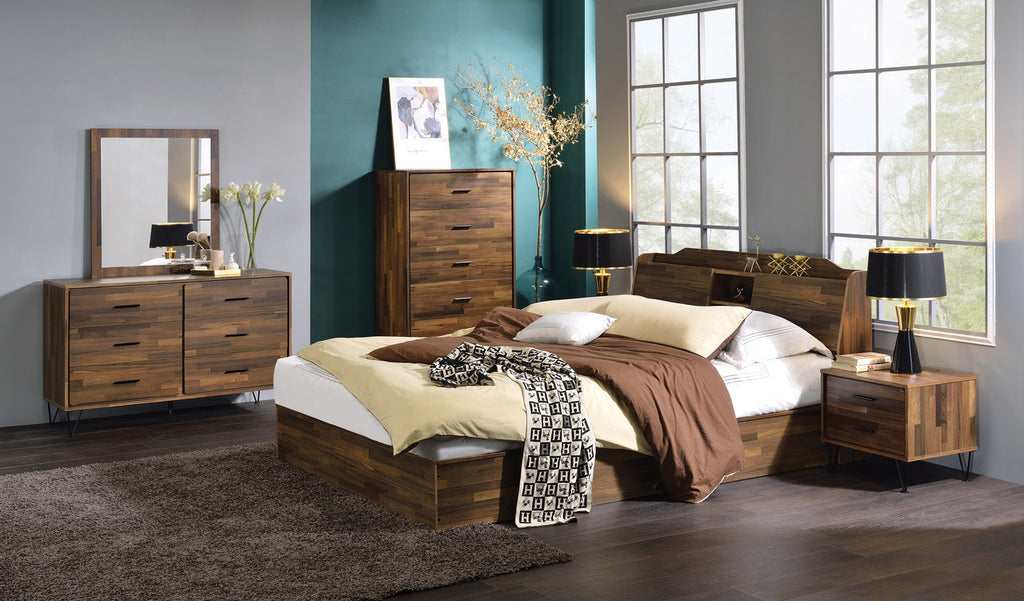 ACME 97362 Deoss Chest, Walnut