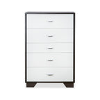 ACME 97368 Eloy Chest, White & Espresso