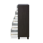 ACME 97368 Eloy Chest, White & Espresso