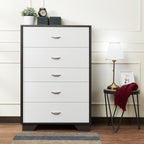 ACME 97368 Eloy Chest, White & Espresso