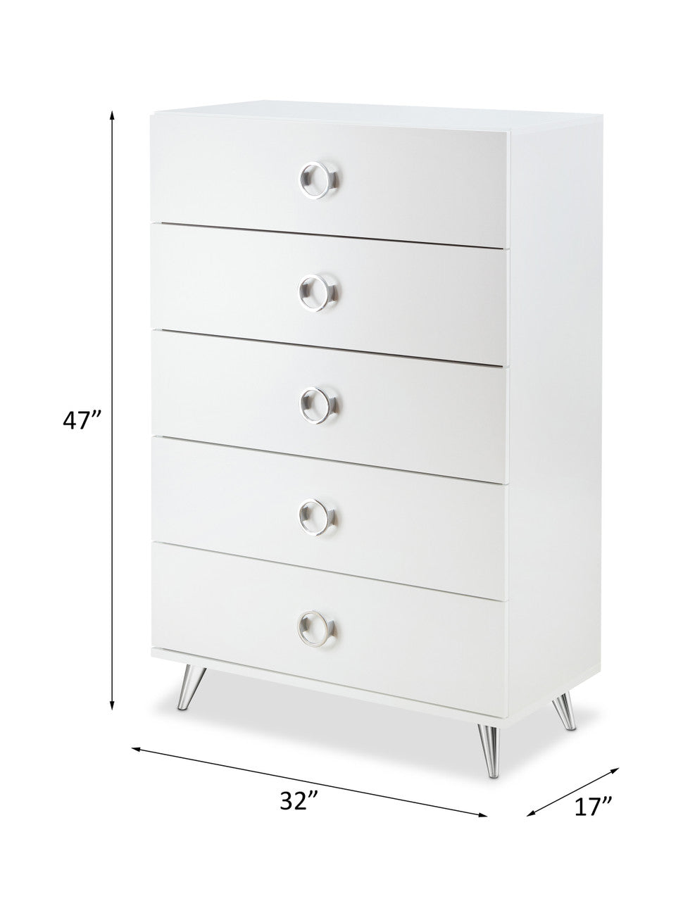 ACME 97370 Elms Chest, White