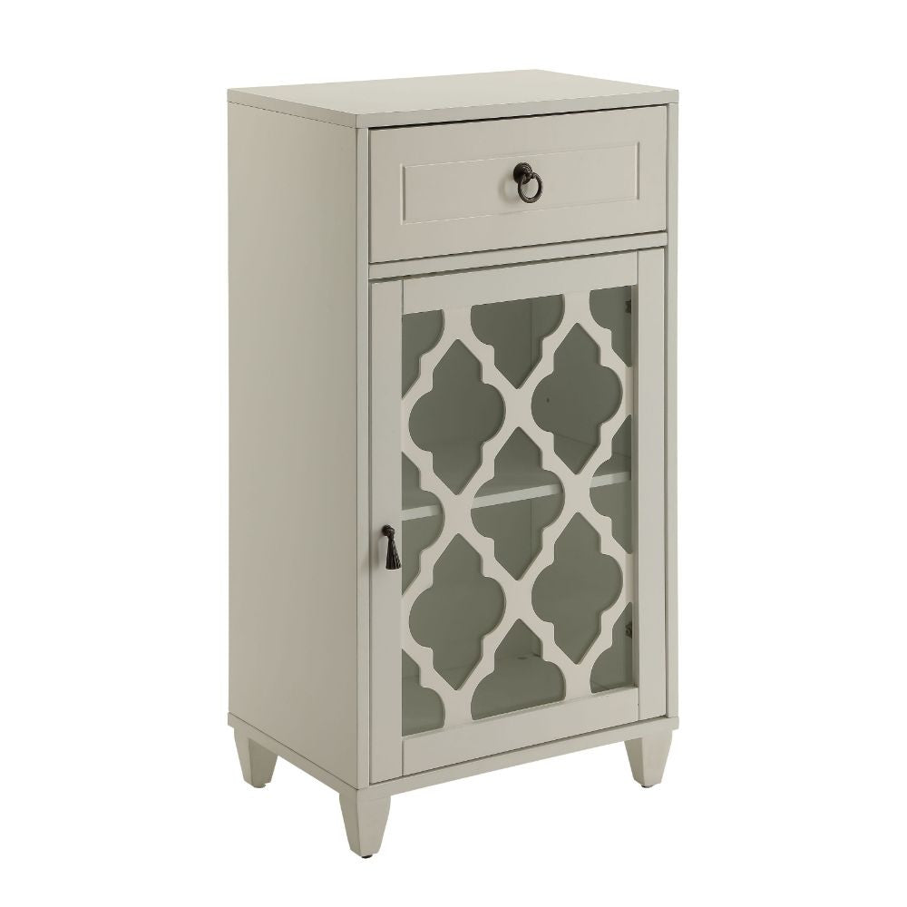 ACME 97378 Ceara Side Table, White