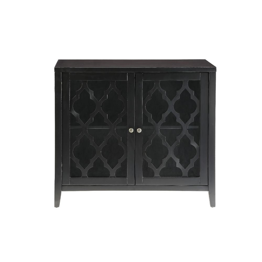 ACME 97382 Ceara Console Table, Black