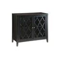 ACME 97382 Ceara Console Table, Black