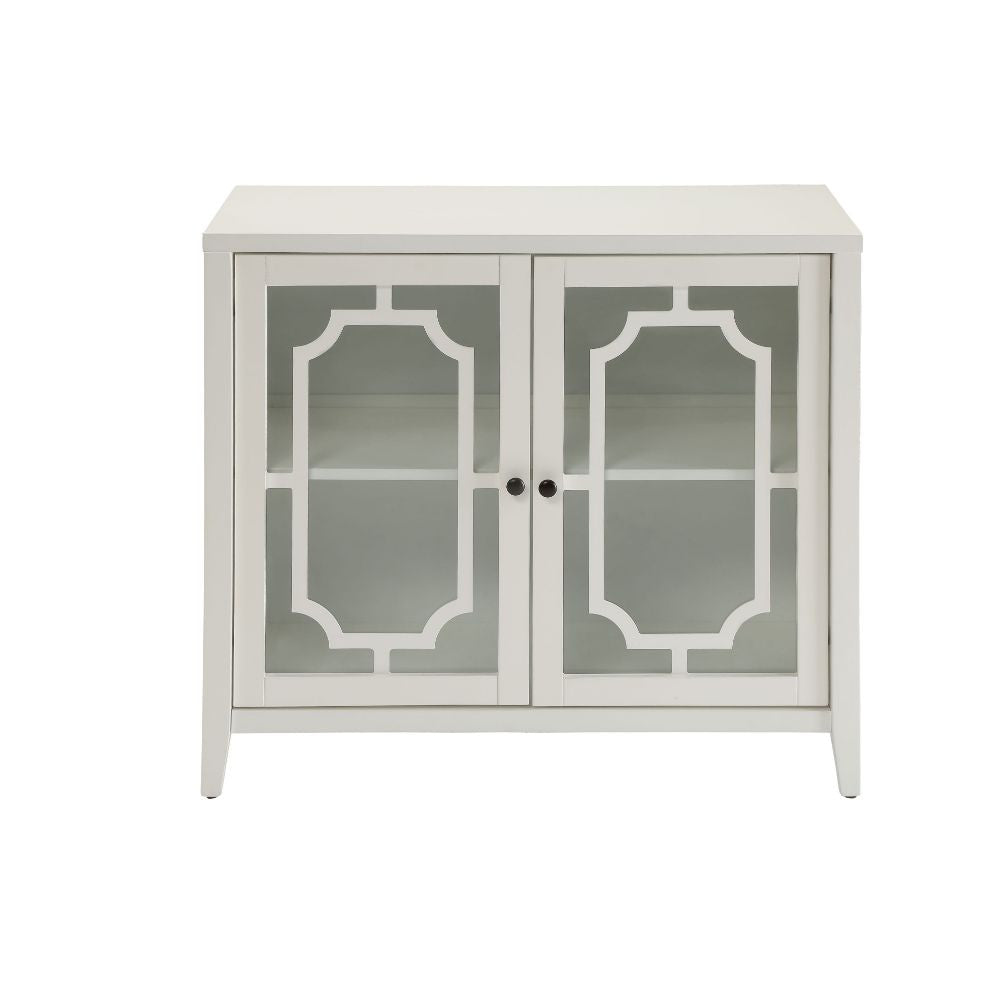 ACME 97384 Ceara Console Table, White