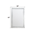 ACME 97386 Nysa Accent Mirror (Wall), Mirrored