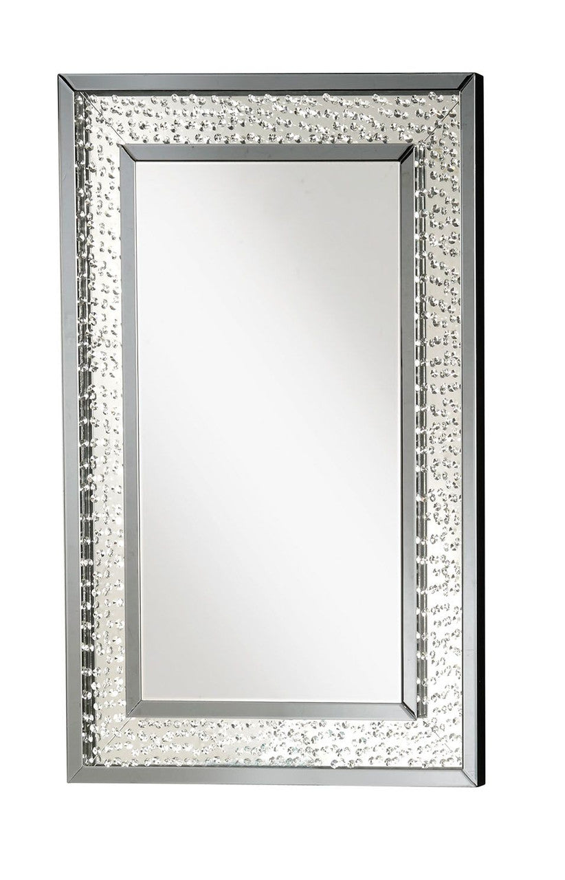ACME 97387 Nysa Accent Mirror (Wall), Mirrored