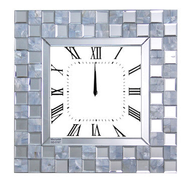 ACME 97398 Nasa Wall Clock, Mirrored