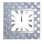 ACME 97398 Nasa Wall Clock, Mirrored