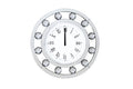 ACME 97405 Boffa Wall Clock, Mirrored