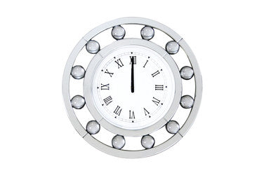 ACME 97405 Boffa Wall Clock, Mirrored