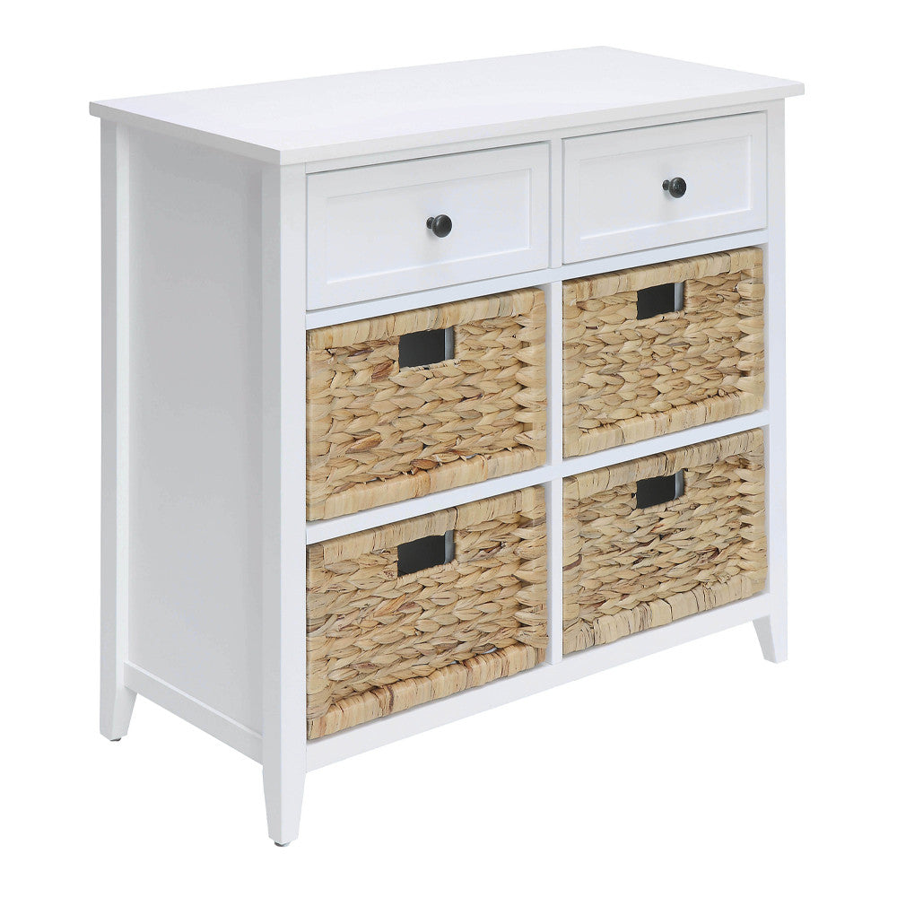 ACME 97416 Flavius Console Table, White