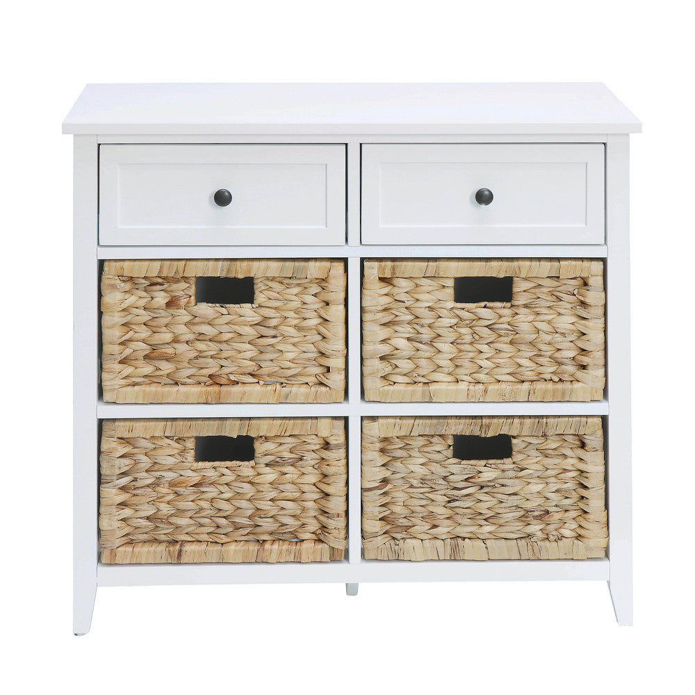 ACME 97416 Flavius Console Table, White