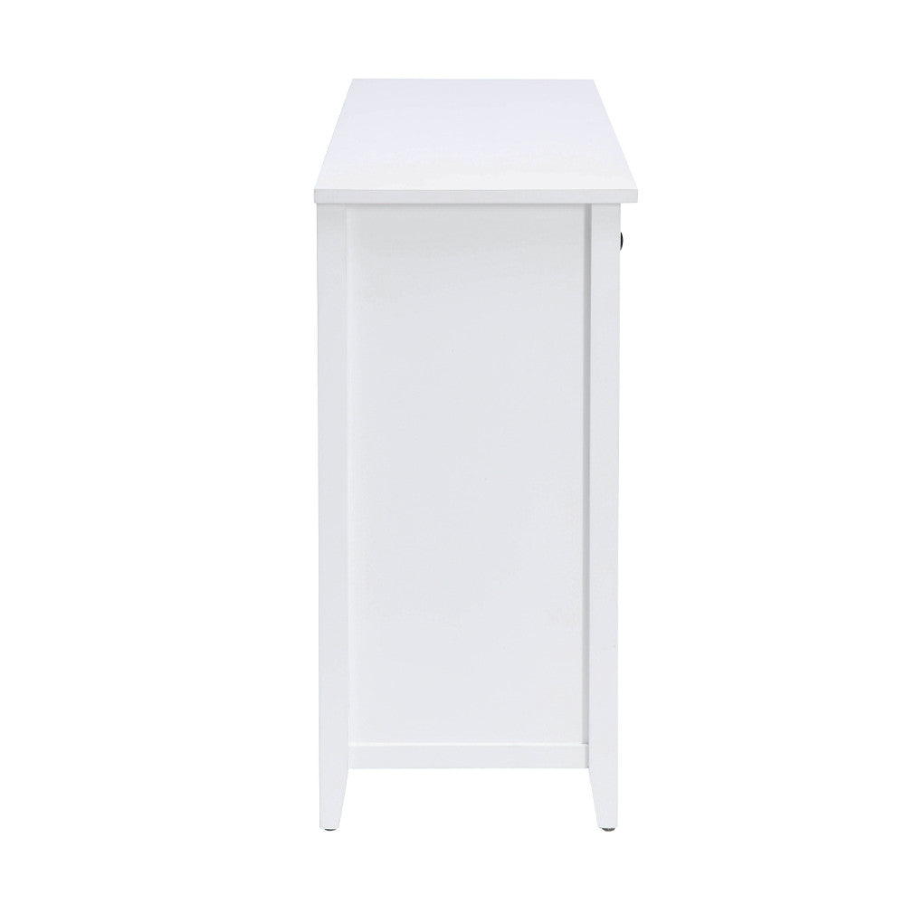 ACME 97416 Flavius Console Table, White