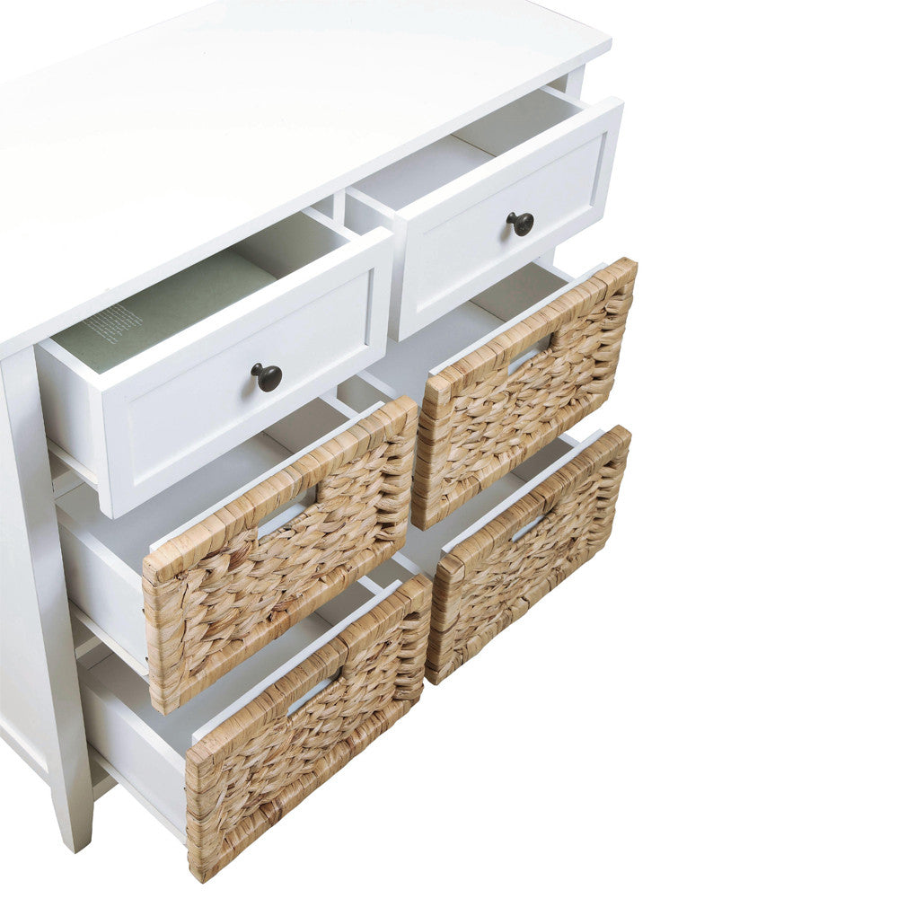 ACME 97416 Flavius Console Table, White