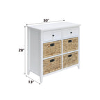 ACME 97416 Flavius Console Table, White