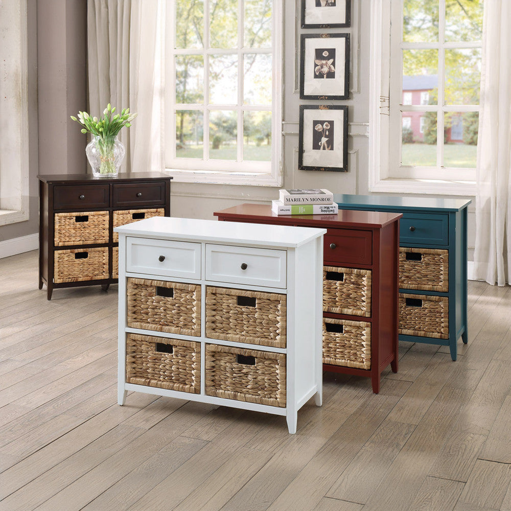 ACME 97416 Flavius Console Table, White