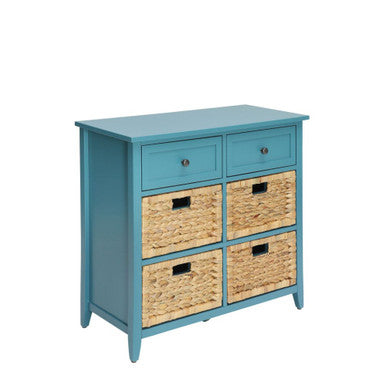 ACME 97418 Flavius Console Table, Teal