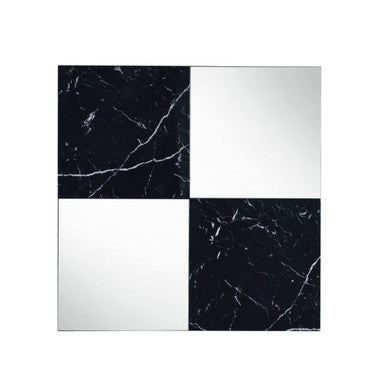 ACME 97565 Angwin Wall Accent Mirror, Mirrored & Faux Marble