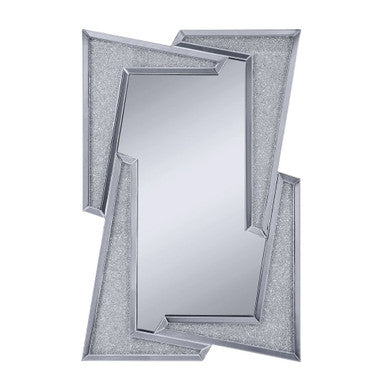 ACME 97571 Noralie Wall Decor, Mirrored & Faux Diamonds