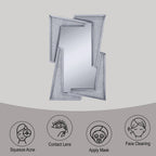 ACME 97571 Noralie Wall Decor, Mirrored & Faux Diamonds