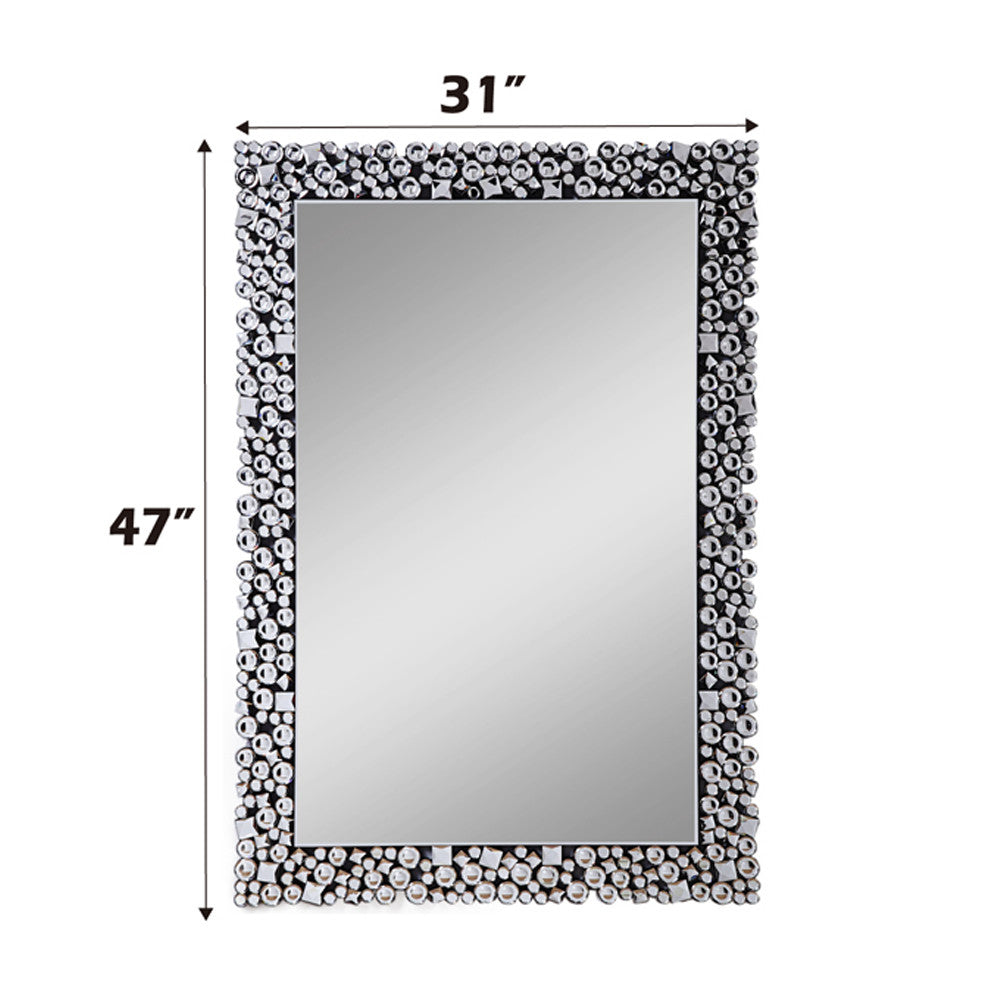 ACME 97574 Kachina Wall Decor, Mirrored & Faux Gems