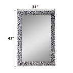 ACME 97574 Kachina Wall Decor, Mirrored & Faux Gems