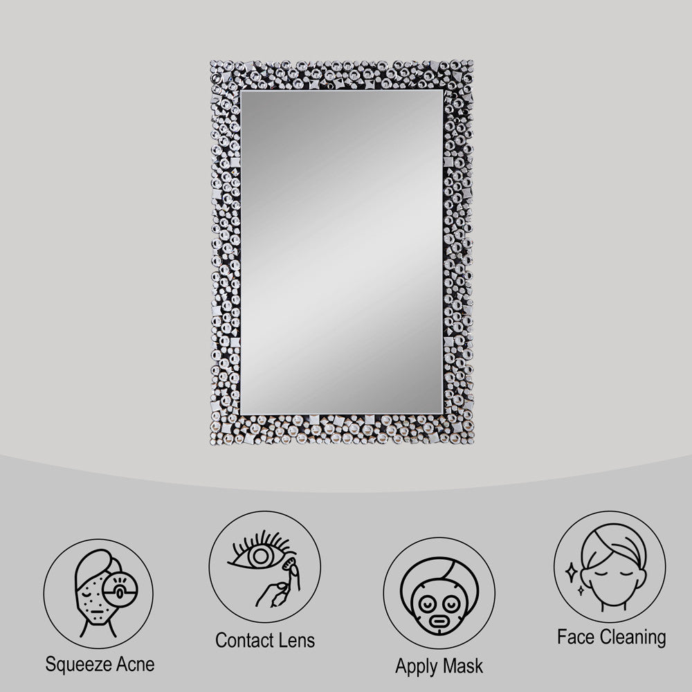 ACME 97574 Kachina Wall Decor, Mirrored & Faux Gems