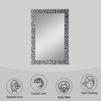 ACME 97574 Kachina Wall Decor, Mirrored & Faux Gems