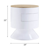 ACME 97596 Otith Round Accent Table