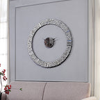 ACME 97611 Kachina Wall Clock, Mirrored & Faux Gems