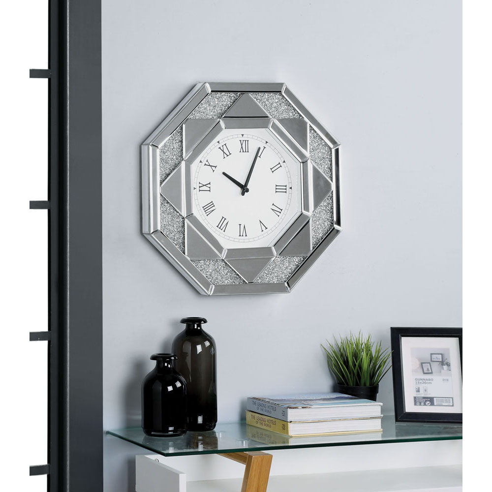 ACME 97613 Maita Wall Clock, Mirrored