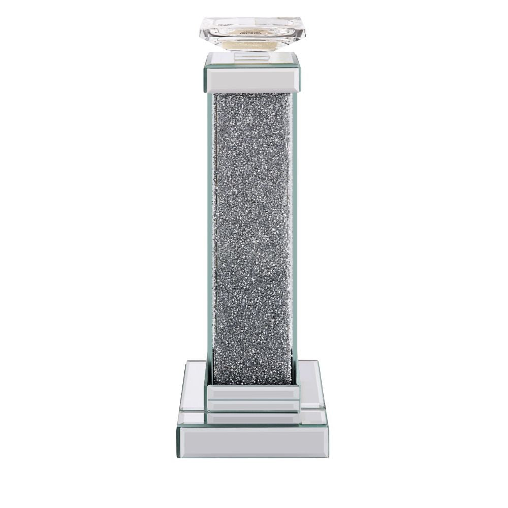 ACME 97616 Rekha Accent Candleholder (Set-2), Mirrored