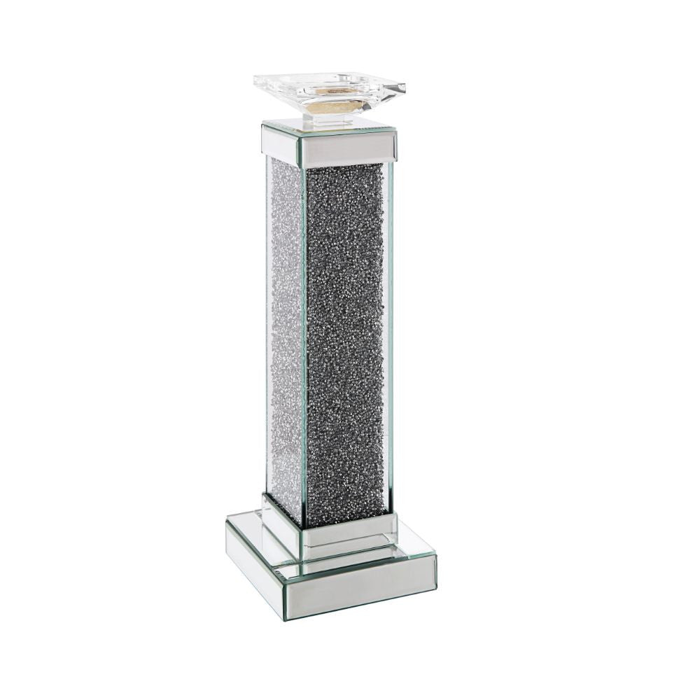 ACME 97616 Rekha Accent Candleholder (Set-2), Mirrored