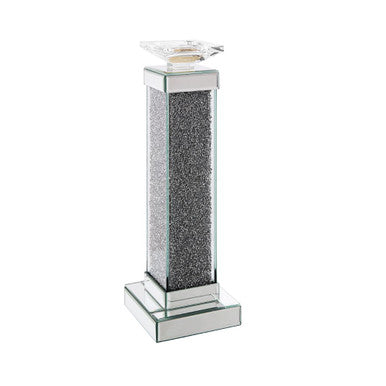 ACME 97616 Rekha Accent Candleholder (Set-2), Mirrored