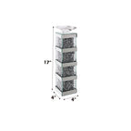 ACME 97620 Noralie Accent Candleholder (Set-2), Mirrored & Faux Diamonds