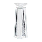 ACME 97623 Nowles Accent Candleholder (Set-2), Mirrored & Faux Stones