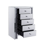 ACME 97644 Noralie Chest, Mirrored & Faux Gemstones