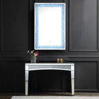 ACME 97706 Noralie Wall Decor with LED, Mirrored & Faux Diamonds