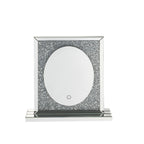 ACME 97707 Noralie Accent Decor with LED, Mirrored & Faux Diamonds