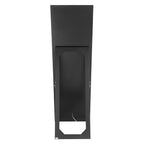ACME 97713 Noralie Floor Mirror with LED, Mirrored & Faux Diamonds
