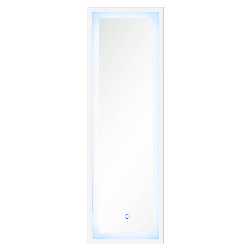 ACME 97714 Nyoka Floor Mirror with LED, Mirrored