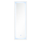 ACME 97714 Nyoka Floor Mirror with LED, Mirrored
