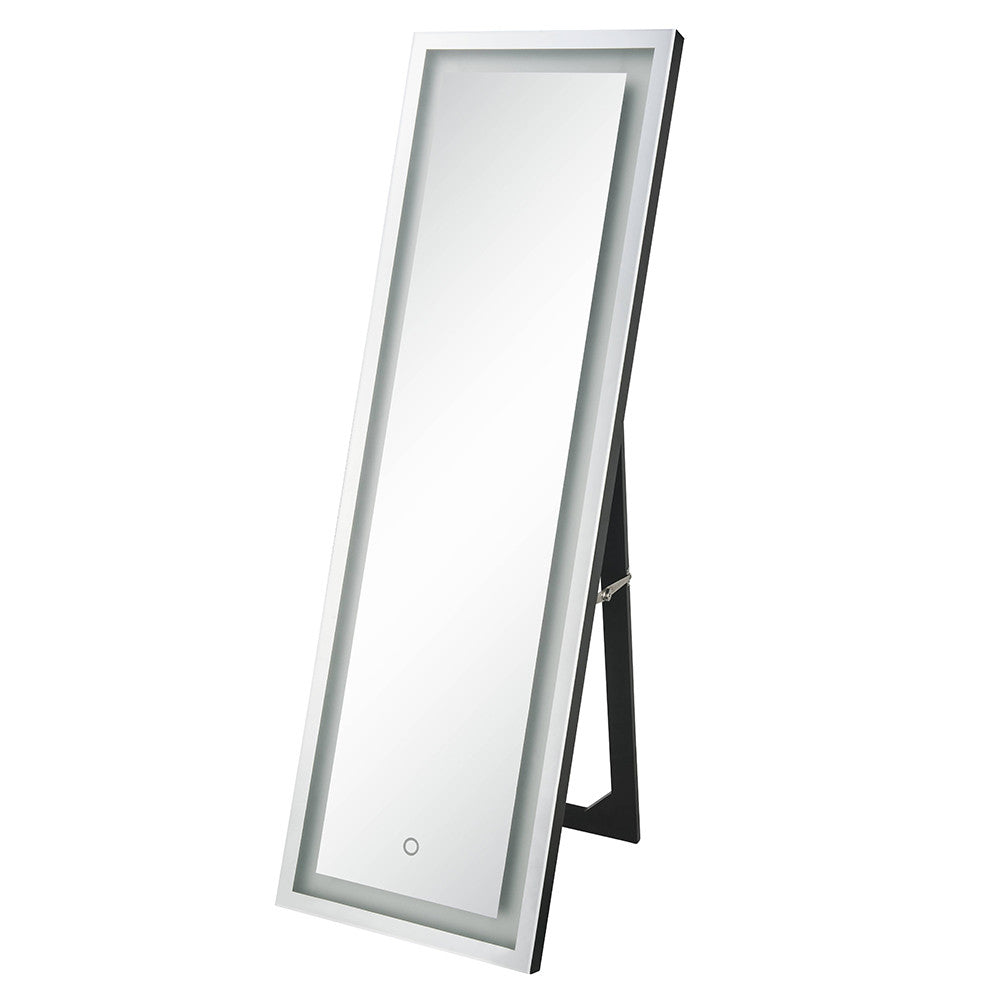 ACME 97714 Nyoka Floor Mirror with LED, Mirrored