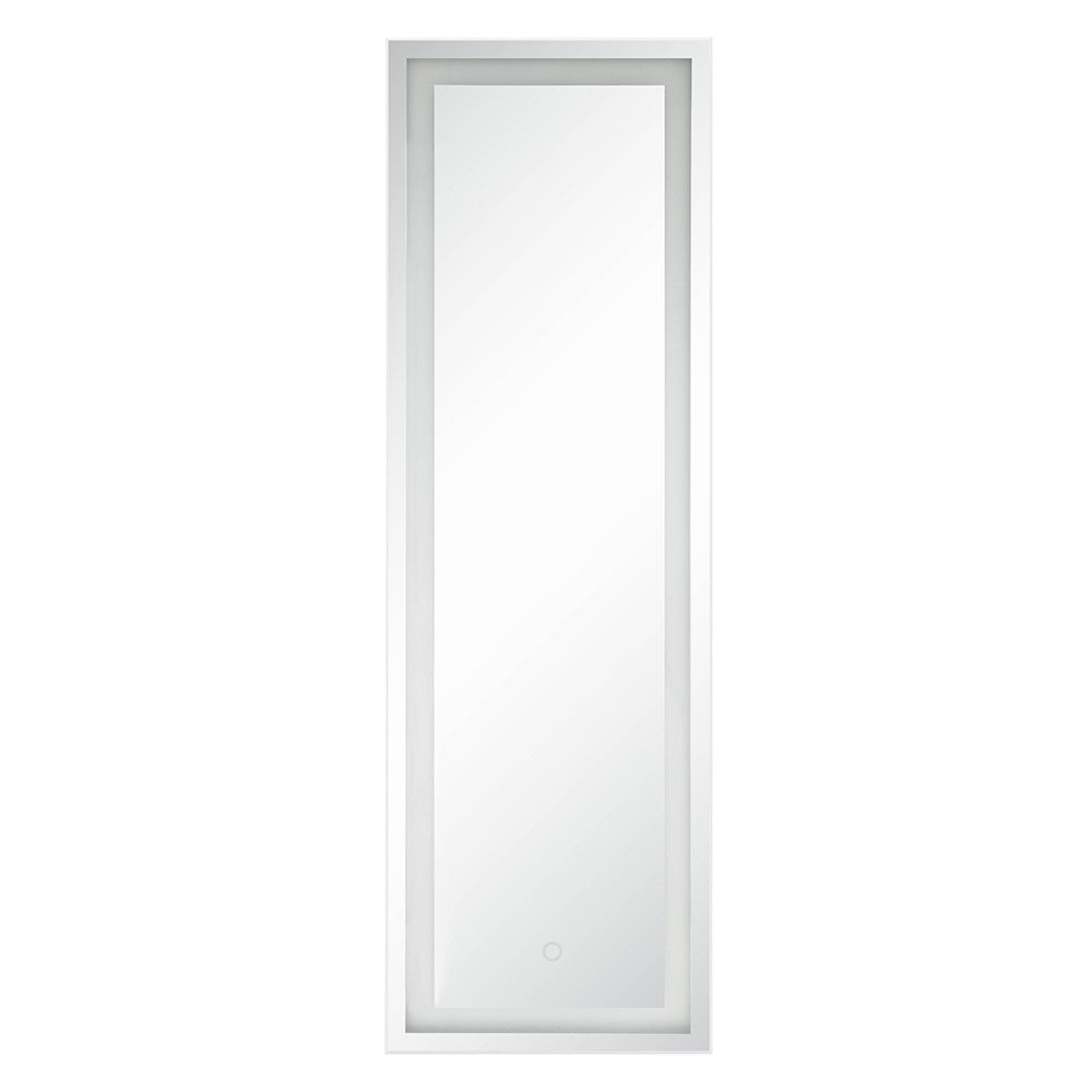 ACME 97714 Nyoka Floor Mirror with LED, Mirrored