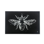 ACME 97717 Vedris Wall Art with LED, Smoky Glass & Faux Crystal