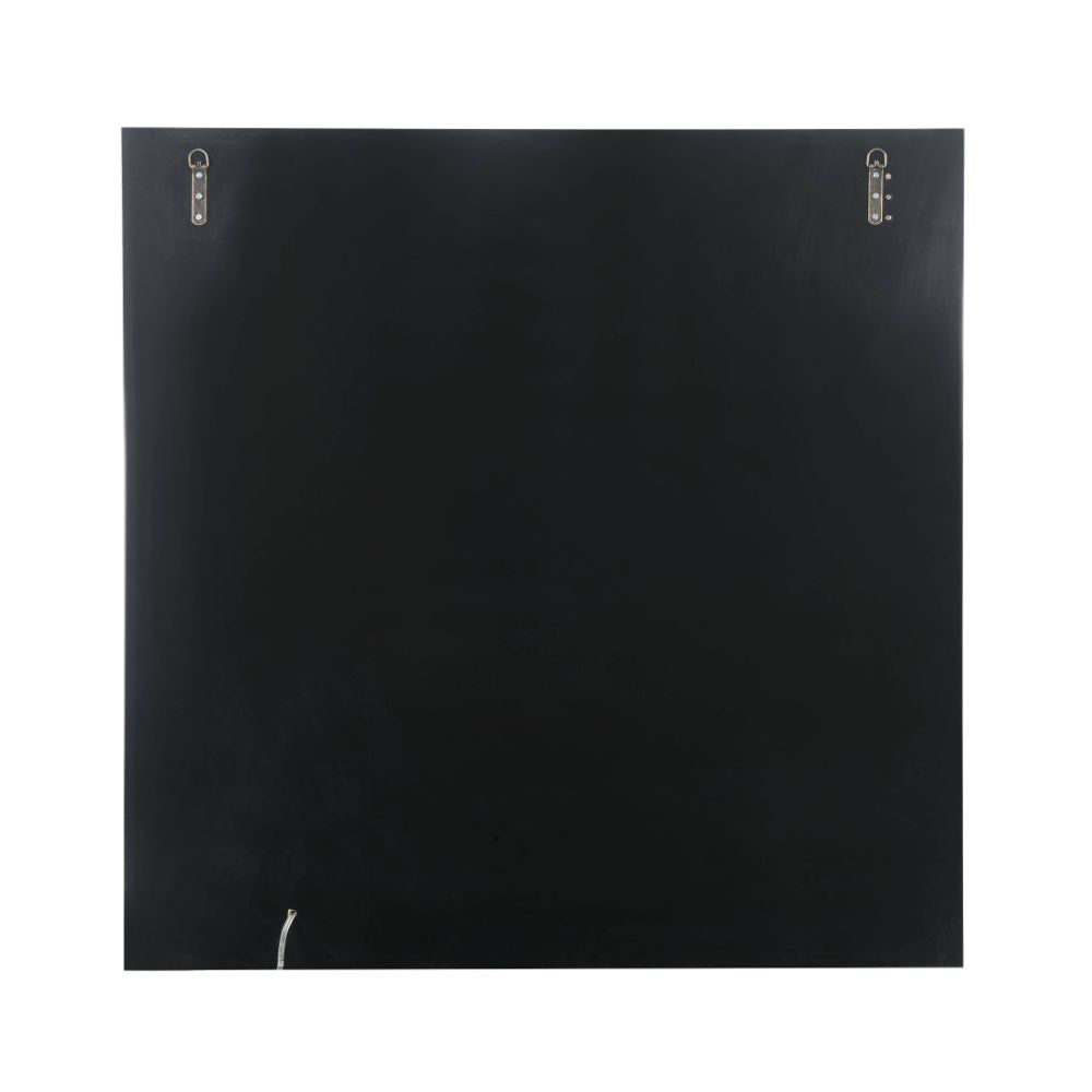 ACME 97718 Adamas Wall Art with LED, Smoky Glass & Faux Crystal