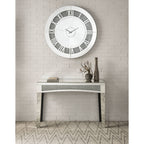 ACME 97723 Noralie Wall Clock, Mirrored & Faux Diamonds